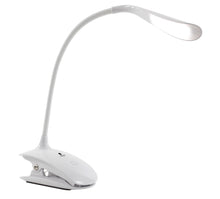 Load image into Gallery viewer, Small clip-on daylight lamp, with bendable arm holding light.
