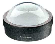 Load image into Gallery viewer, Dome magnifier with black raised base
