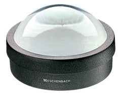 Dome magnifier with black raised base