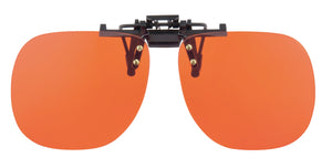 Clip-on lenses - orange colour
