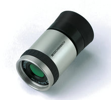 Load image into Gallery viewer, Silver cylindrical monocular with black eye-piece and Eschenbach logo printed onto silver housing, and black grip ring.
