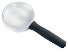 Load image into Gallery viewer, Circular magnifier with matt black handle
